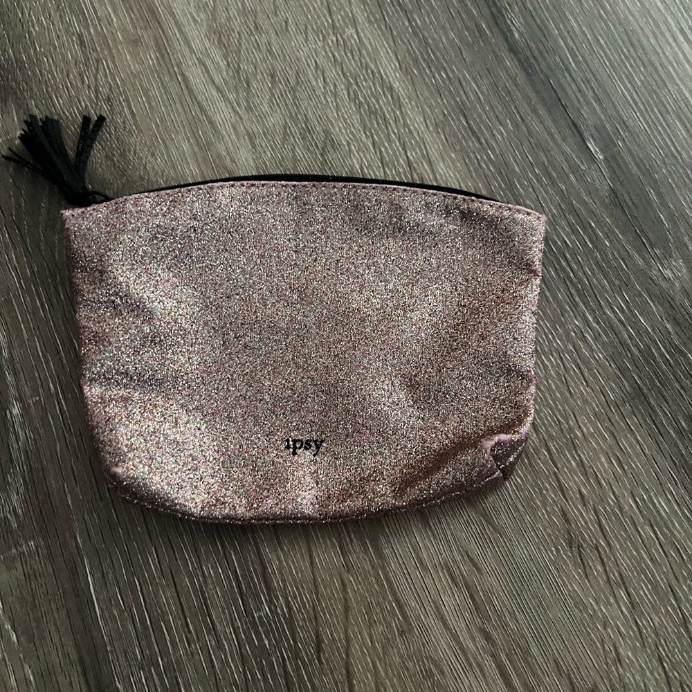 Glittery pink bag